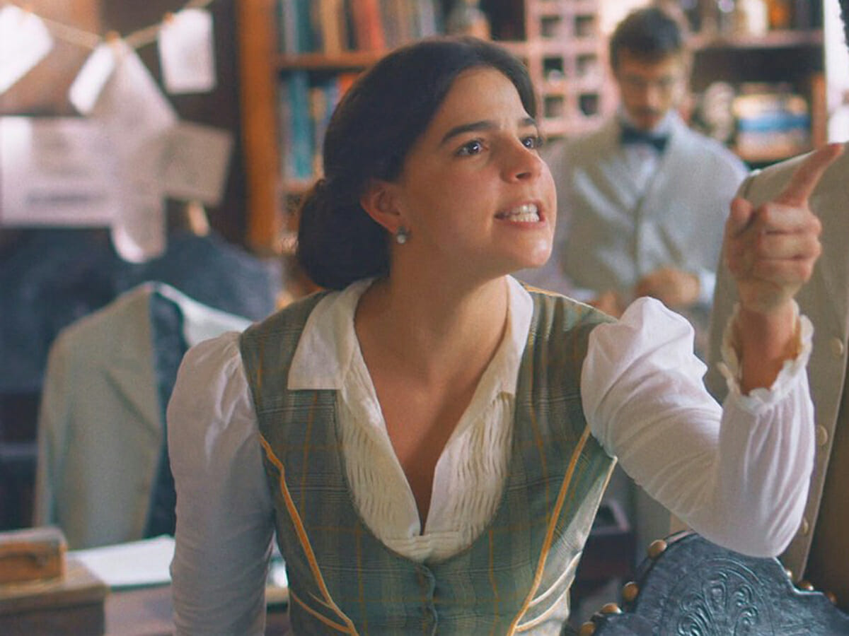 Pilar (Gabriela Medvedovski) em Nos Tempos do Imperador