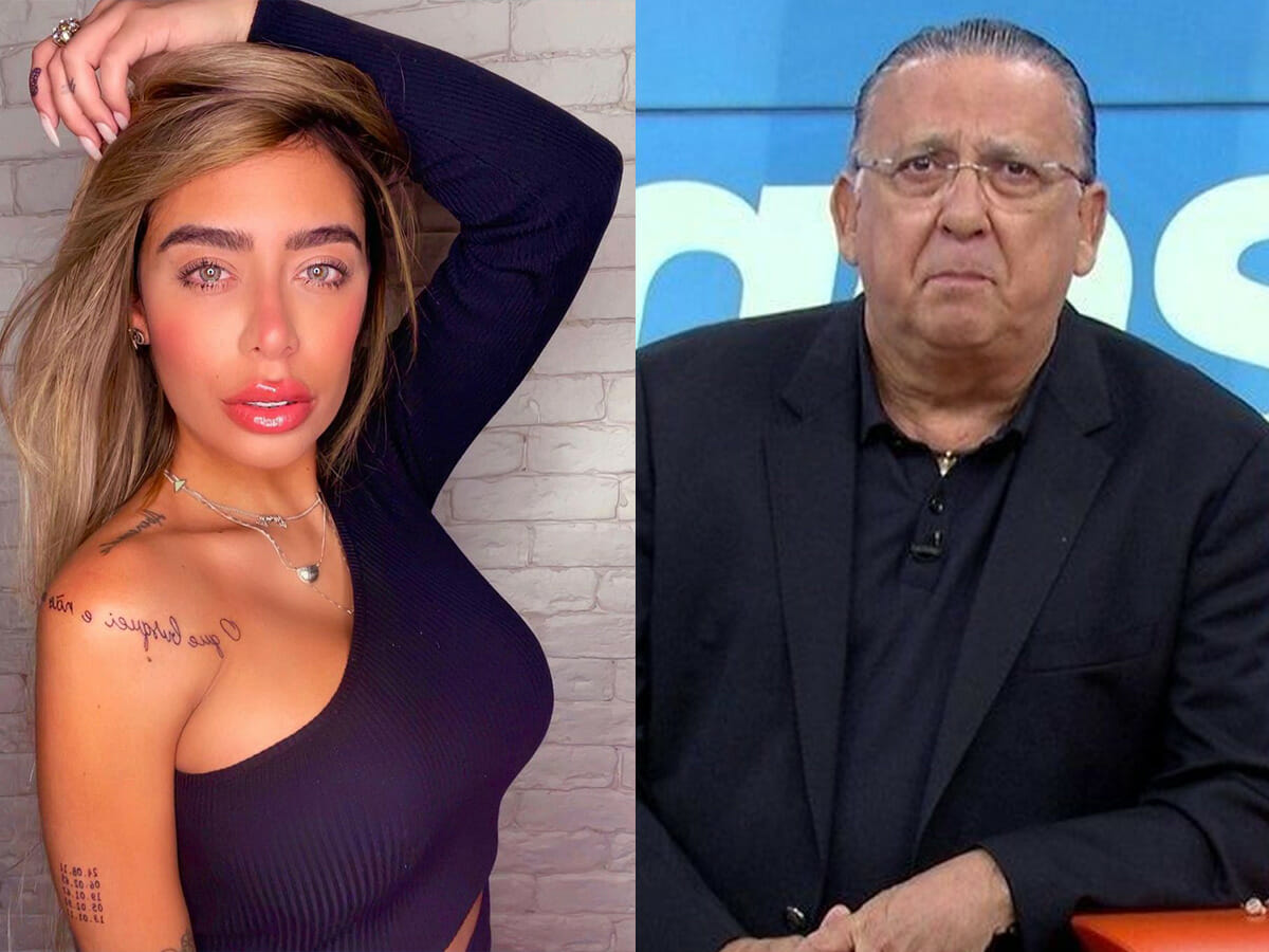 Rafaella Santos e Galvão Bueno