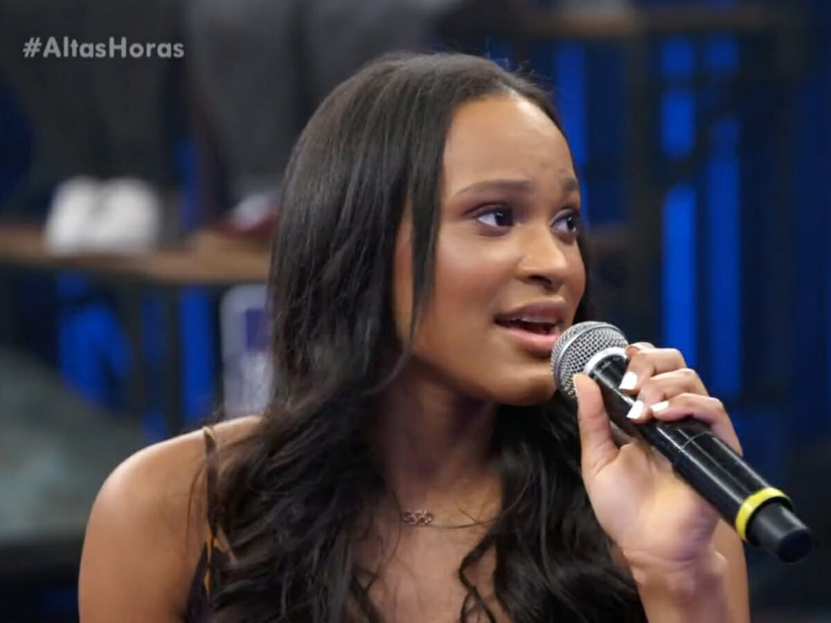 Rebeca Andrade no Altas Horas