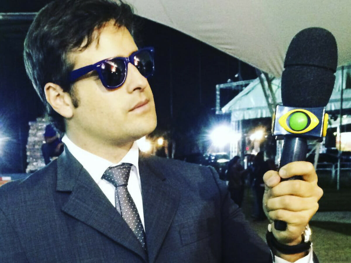 Rodrigo Scarpa, o Vesgo do Pânico na Band (Reprodução)