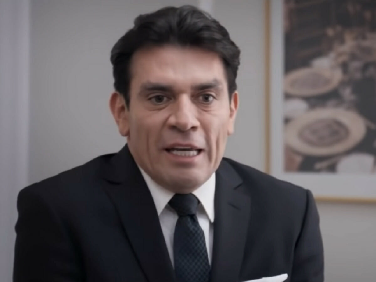 Ernesto (Jorge Salinas) em Te Dou a Vida