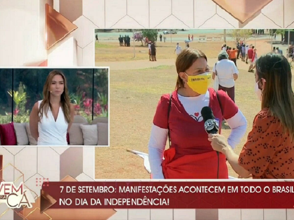 Patrícia Abravanel no Vem pra Cá
