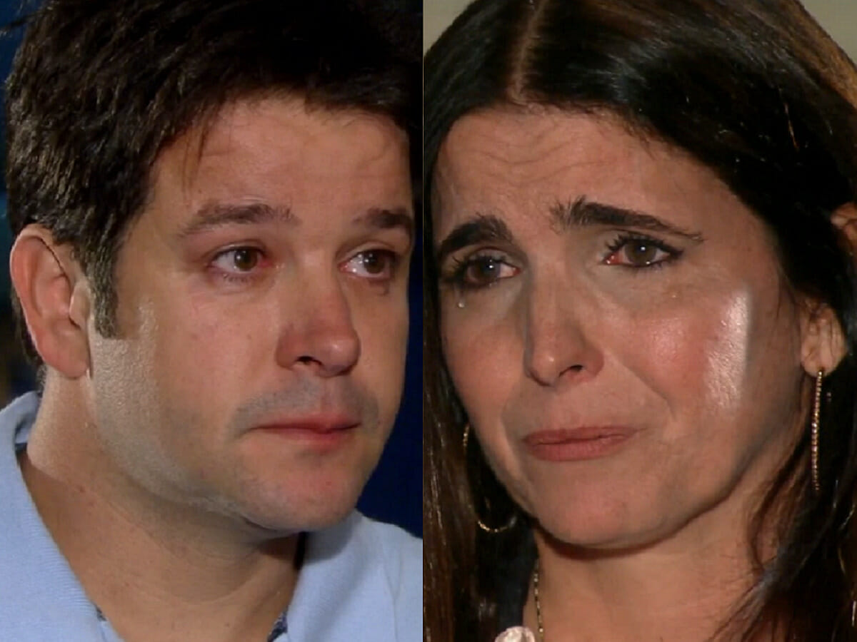 Ariclenes (Murilo Benício) e Suzana (Malu Mader) em Ti-Ti-Ti