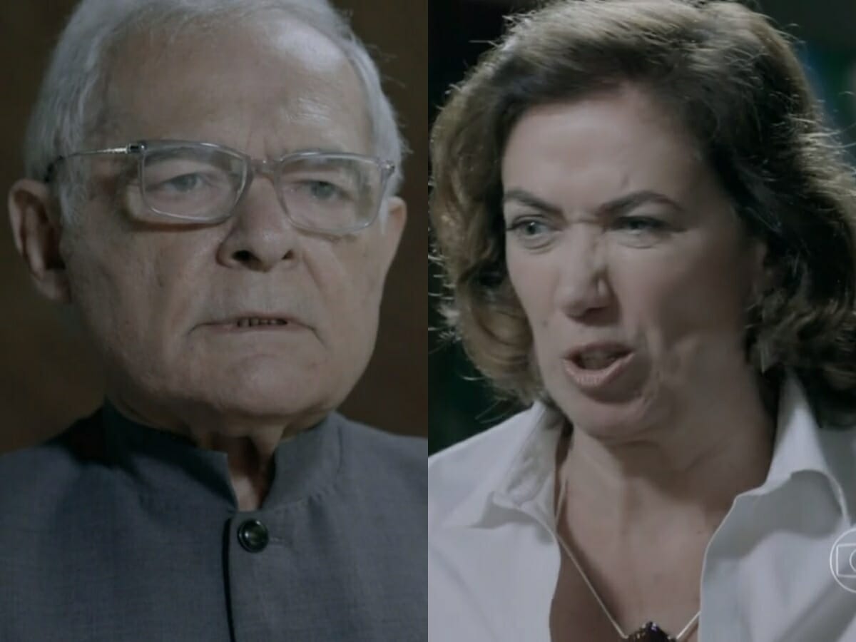 Silviano (Othon Bastos) e Maria Marta (Lilia Cabral) de Império