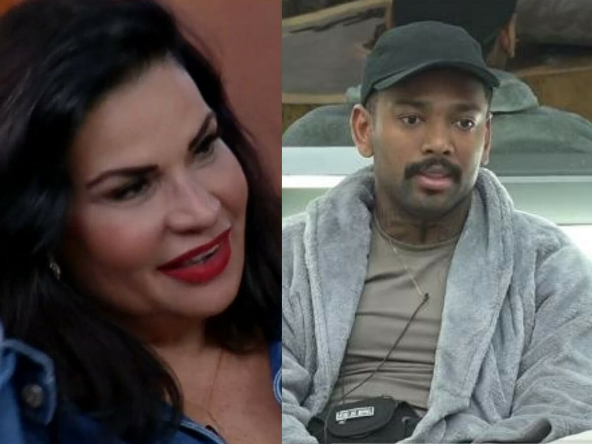 Solange Gomes e Nego do Borel em A Fazenda 13 (Reprodução Record TV)