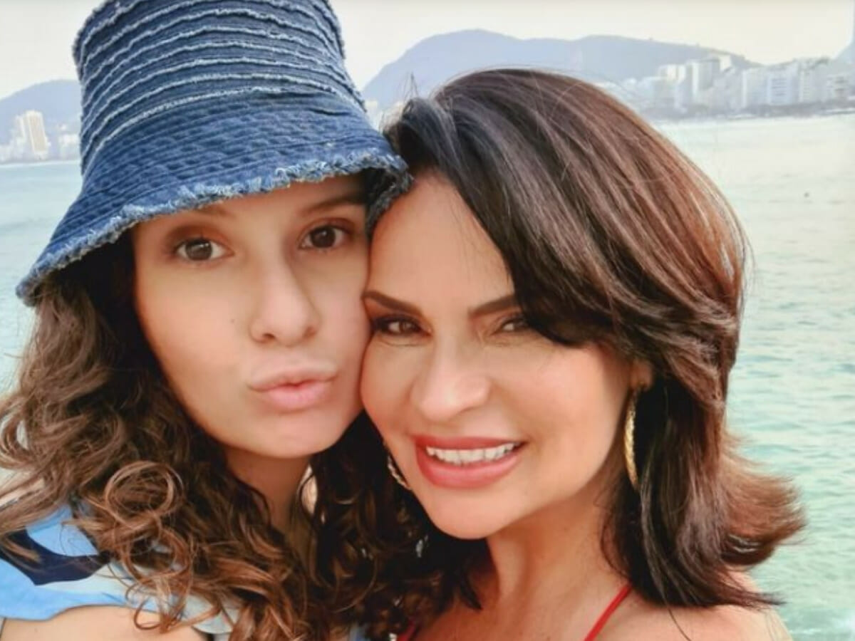 Solange Gomes e a filha, Stephanie (Reprodução Instagram)