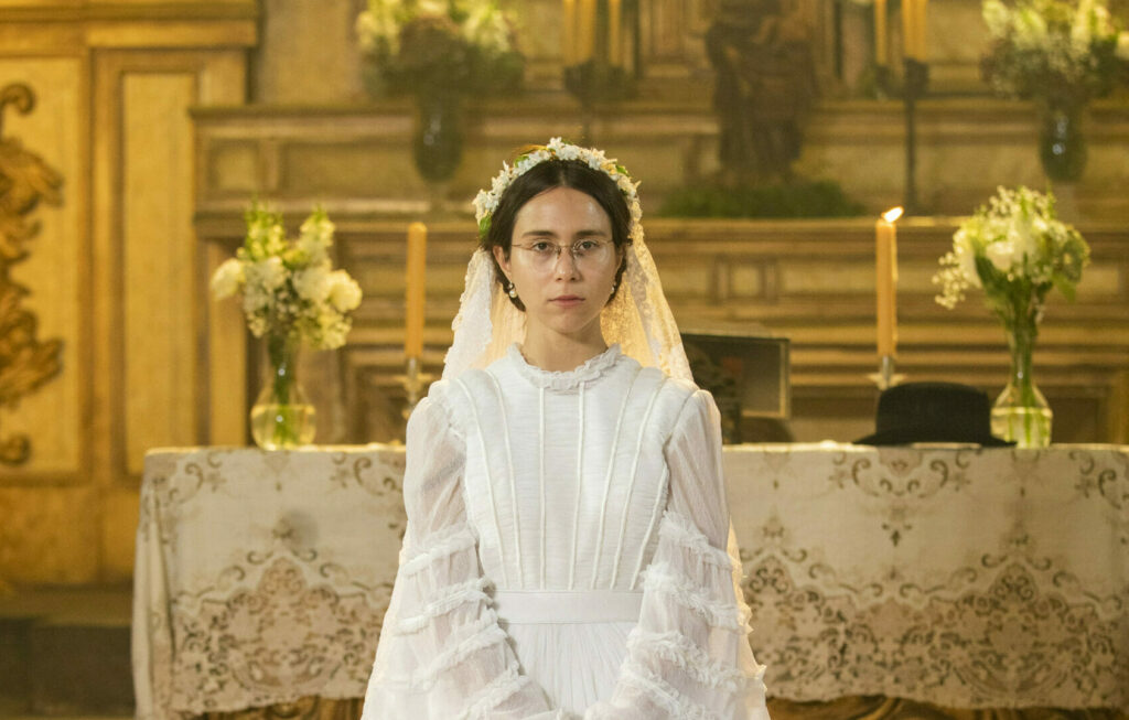 Dolores (Daphne Bozaski) de Nos Tempos do Imperador (Divulga&ccedil;&atilde;o/TV Globo)