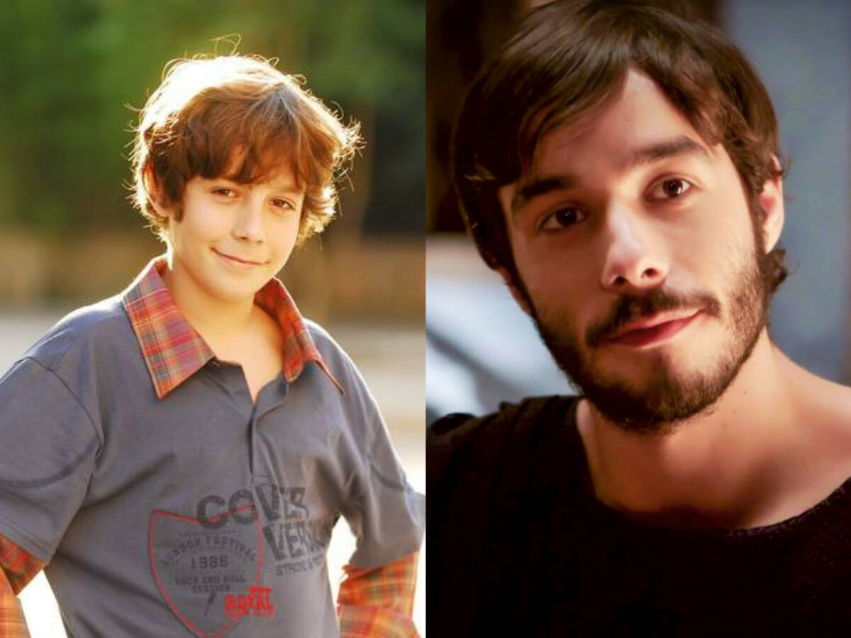 Vitor Novello como Zé Luis em Paraíso Tropical e Abrão em Gênesis (Divulgação)