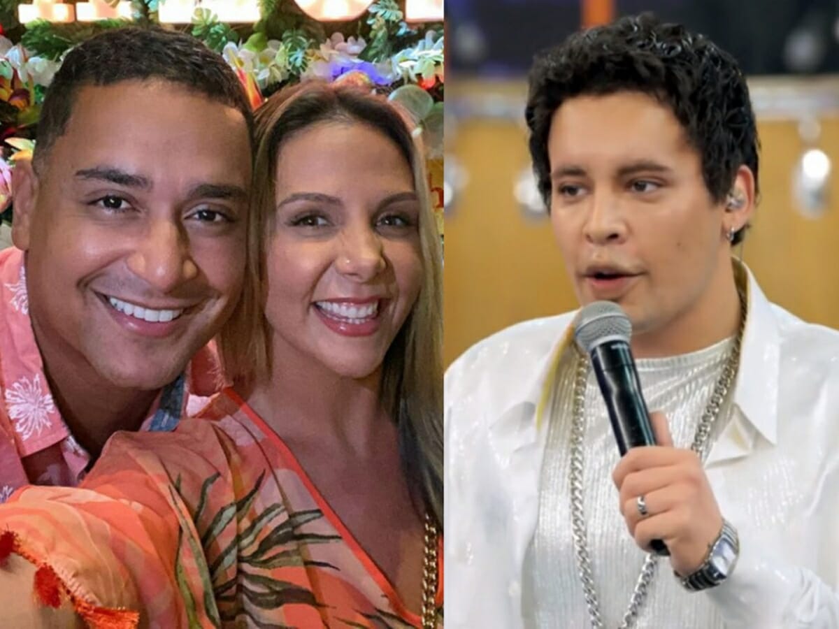 Xanddy Harmonia, Carla Perez e Gloria Groove no Show dos Famosos