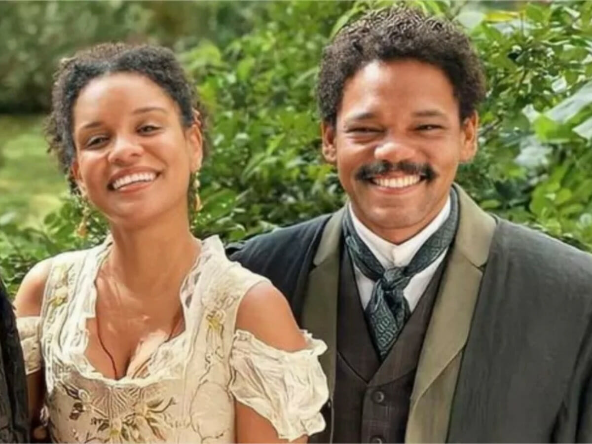 Samuel (Michel Gomes) e Zayla (Heslayne Vieira) Zayla (