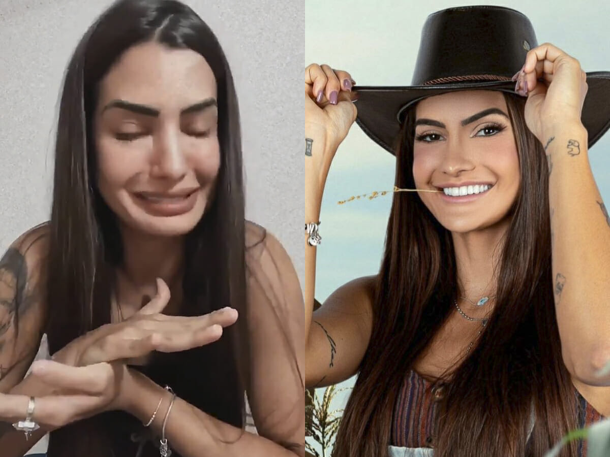 Marina Ferrari chorou ao perder vaga em A Fazenda em 2020; um ano depois, está no reality da Record