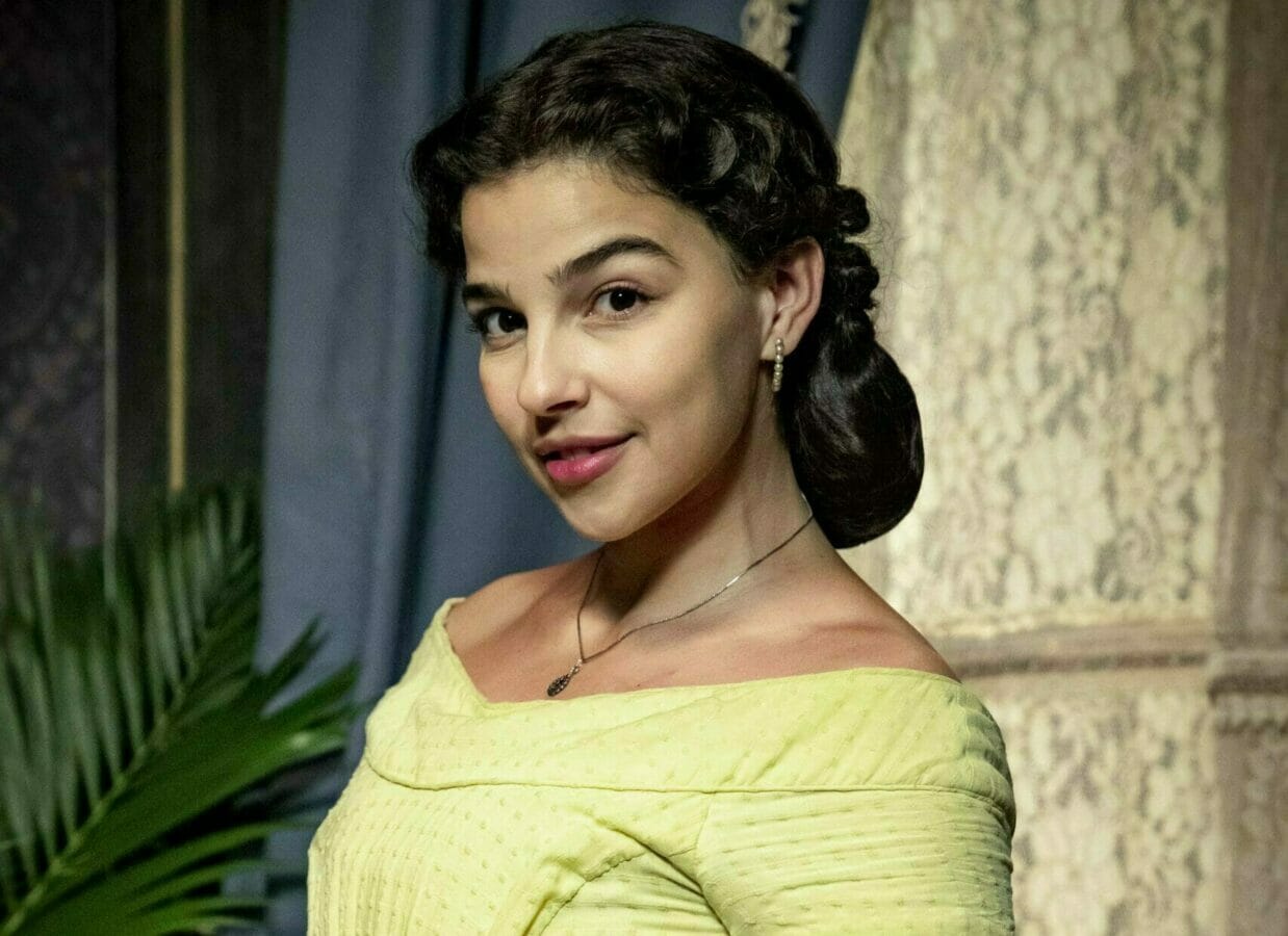 Pilar (Gabriela Medvedovski) de Nos Tempos do Imperador (Globo/Divulgação)