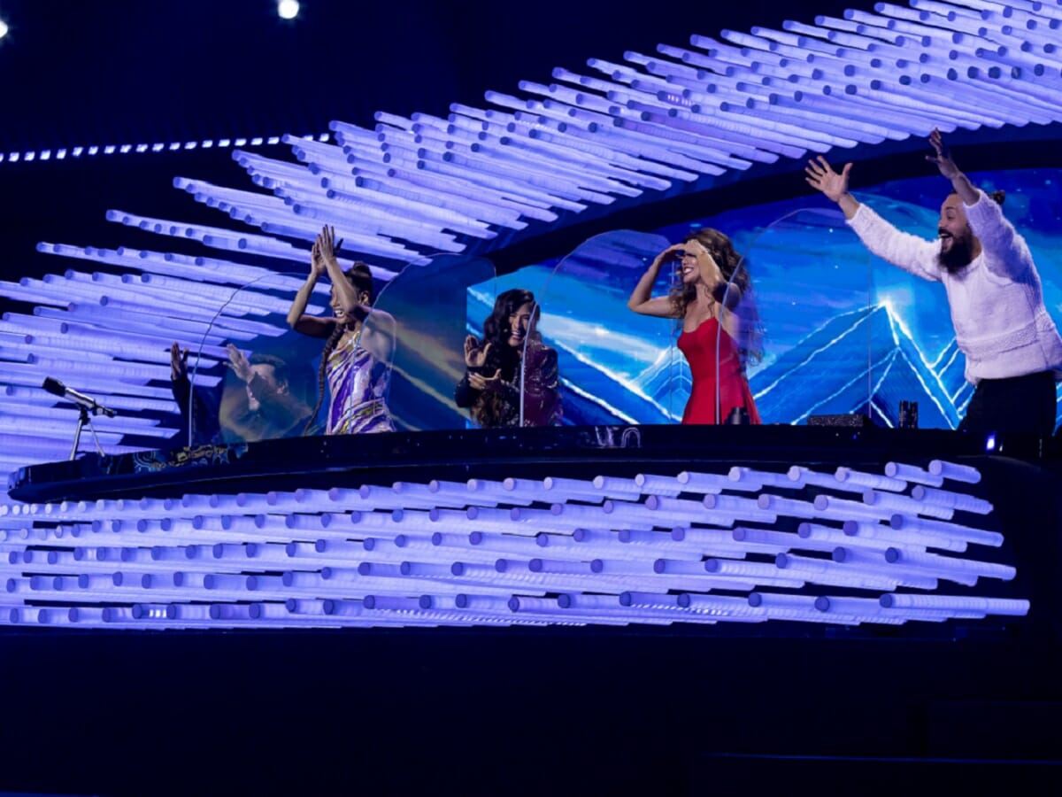 Paula Fernandes, Taís Araújo, Simone, Eduardo Sterblitch e Rodrigo Lombardi