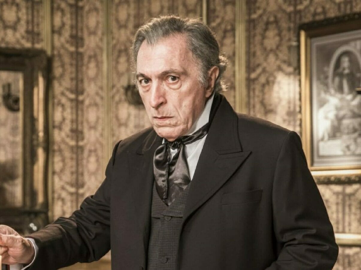 Nicolau (Cássio Pandolfi) em Nos Tempos do Imperador (Divulgação/Globo)