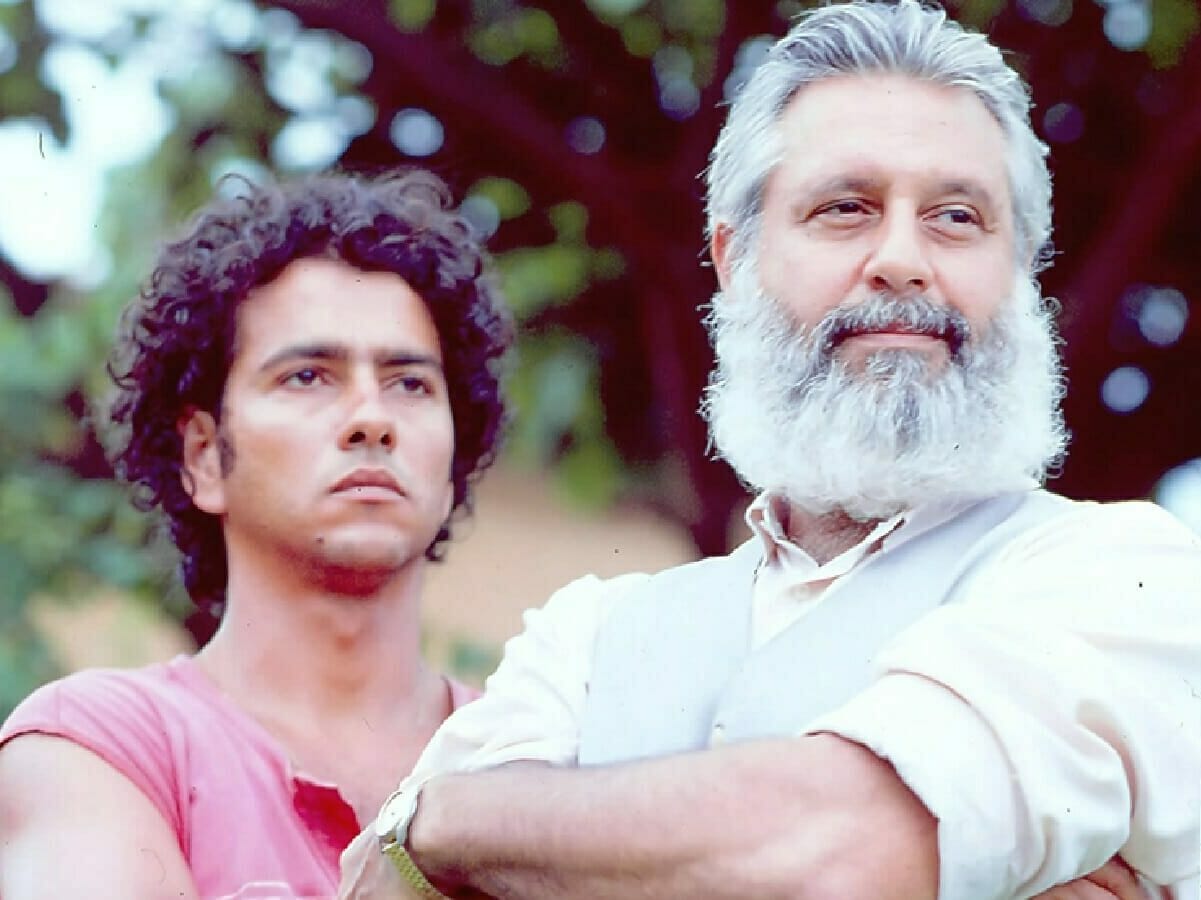 João Pedro (Marcos Palmeira) e José Inocêncio (Antonio Fagundes) em Renascer (Divulgação/Globo)