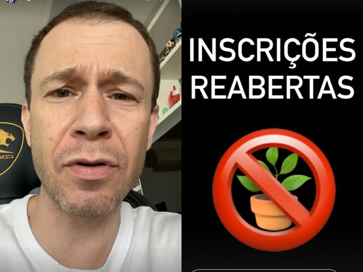 Tiago Leifert opina sobre 'plantas' no BBB (Reprodução: Instagram)