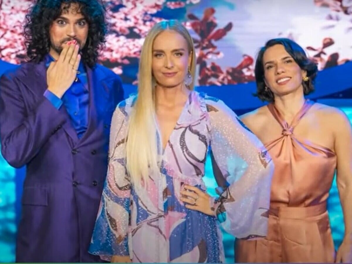 Vítor diCastro, Angélica e Paula Pires no Jornada Astral