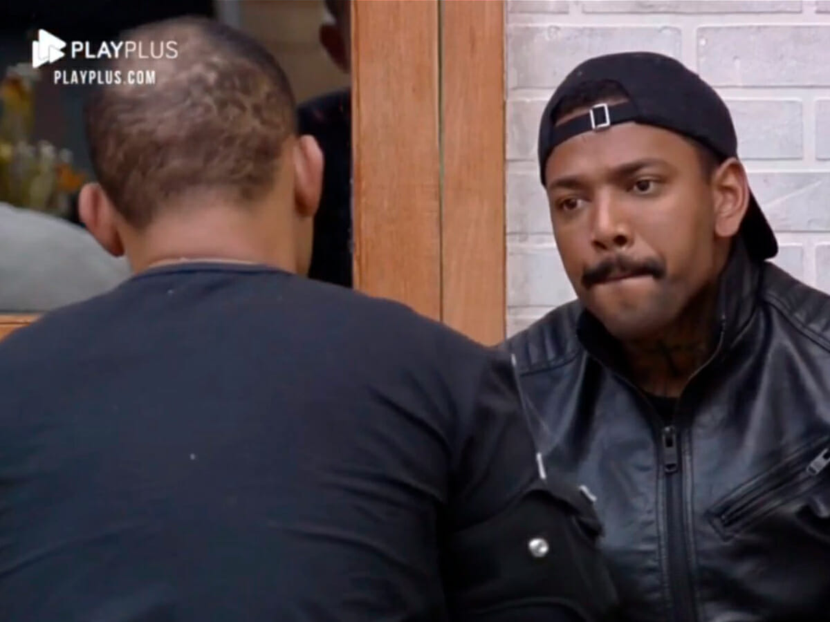 Mussunzinho e Nego do Borel conversam em A Fazenda 13