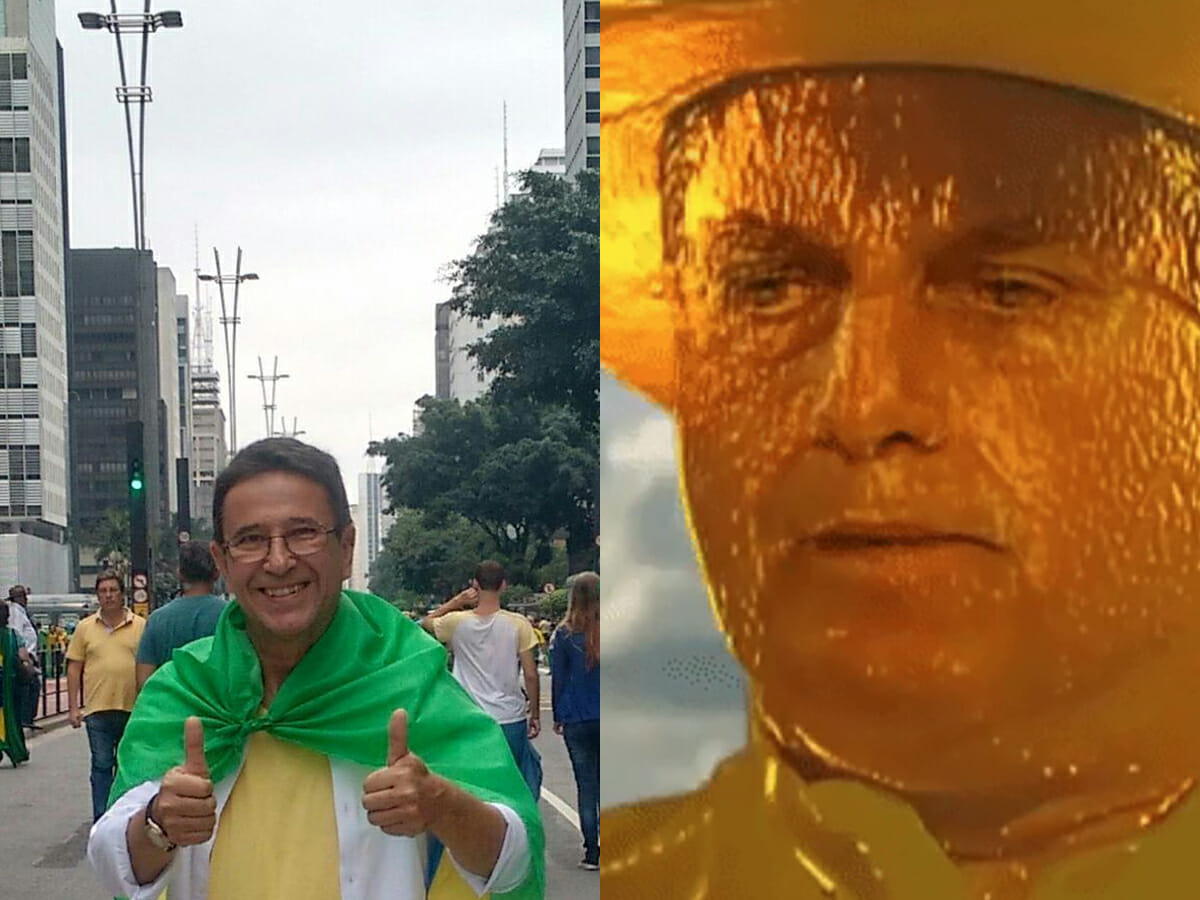 Nil Bernardes, cantor de Rei do Gado, apoia Jair Bolsonaro, o 