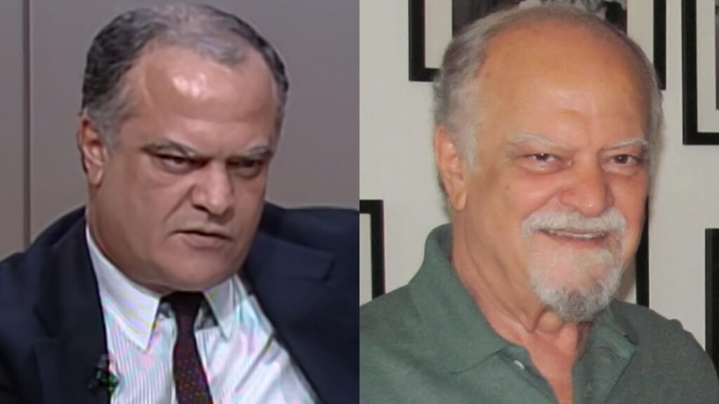 Rui Xavier em 1994 e atualmente