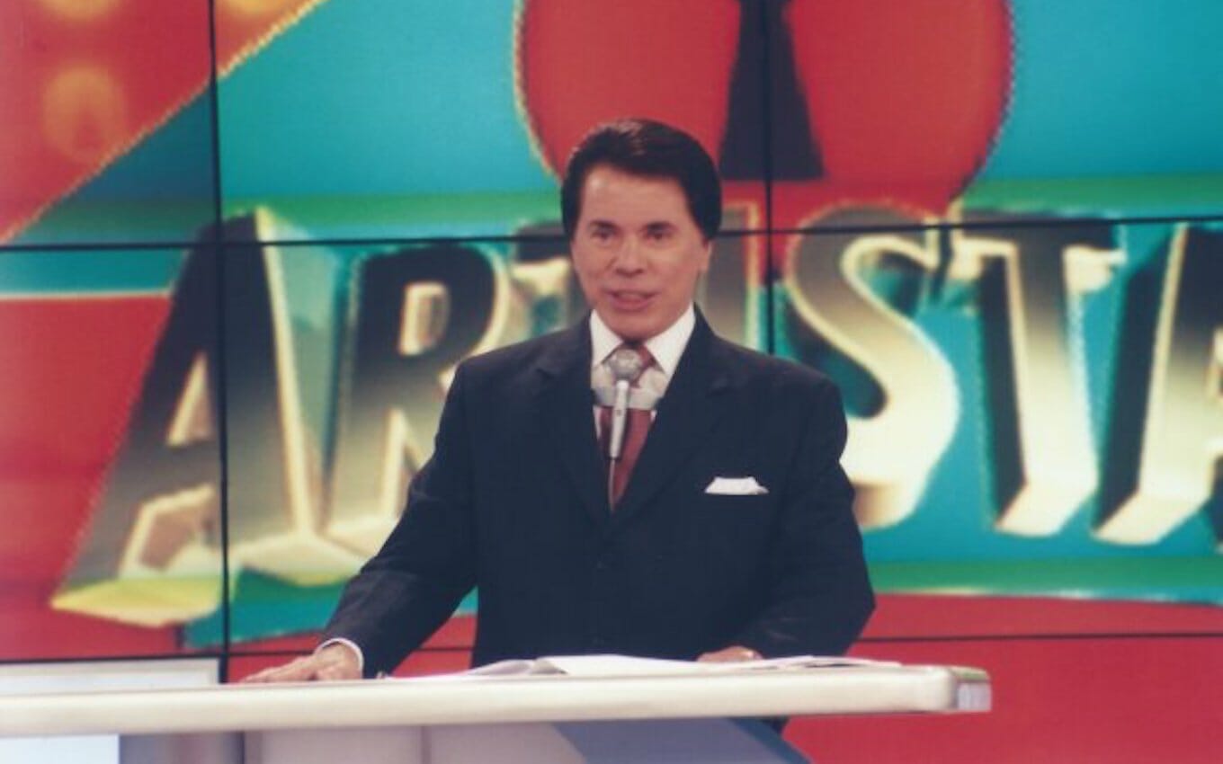 Silvio Santos no comando da Casa dos Artistas (Reprodução/SBT)
