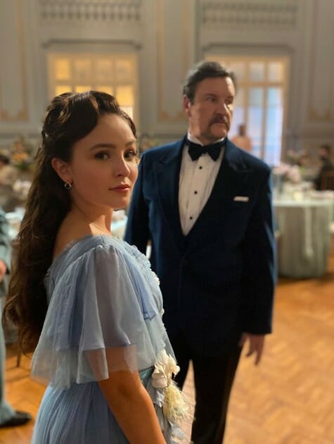 Larissa Manoela e Antonio Calloni