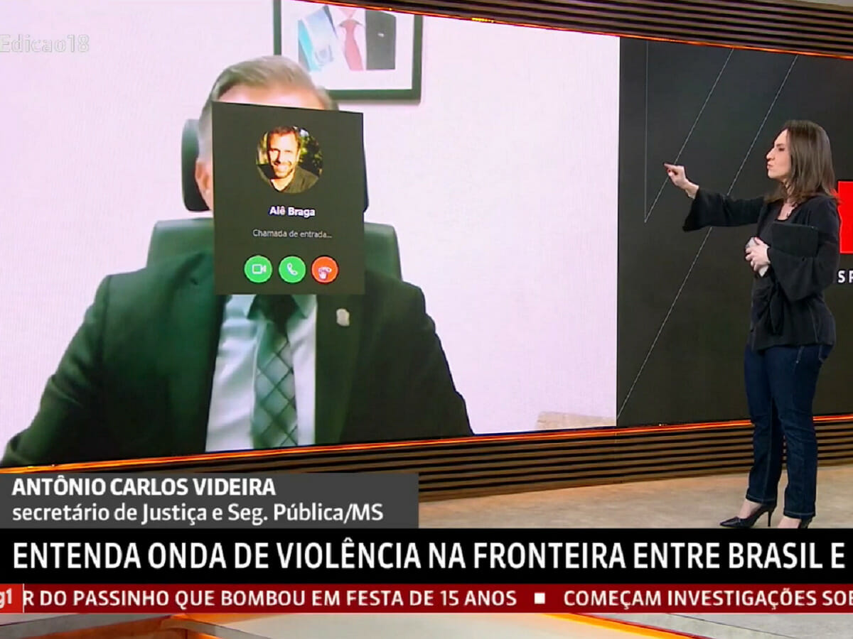 Cecilia Flesch na GloboNews