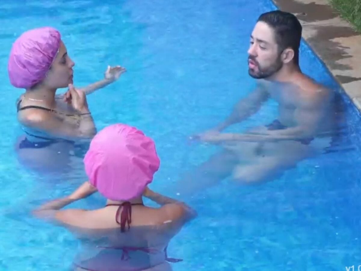 Aline Mineiro, Rico Melquiades e Valentina Francavilla