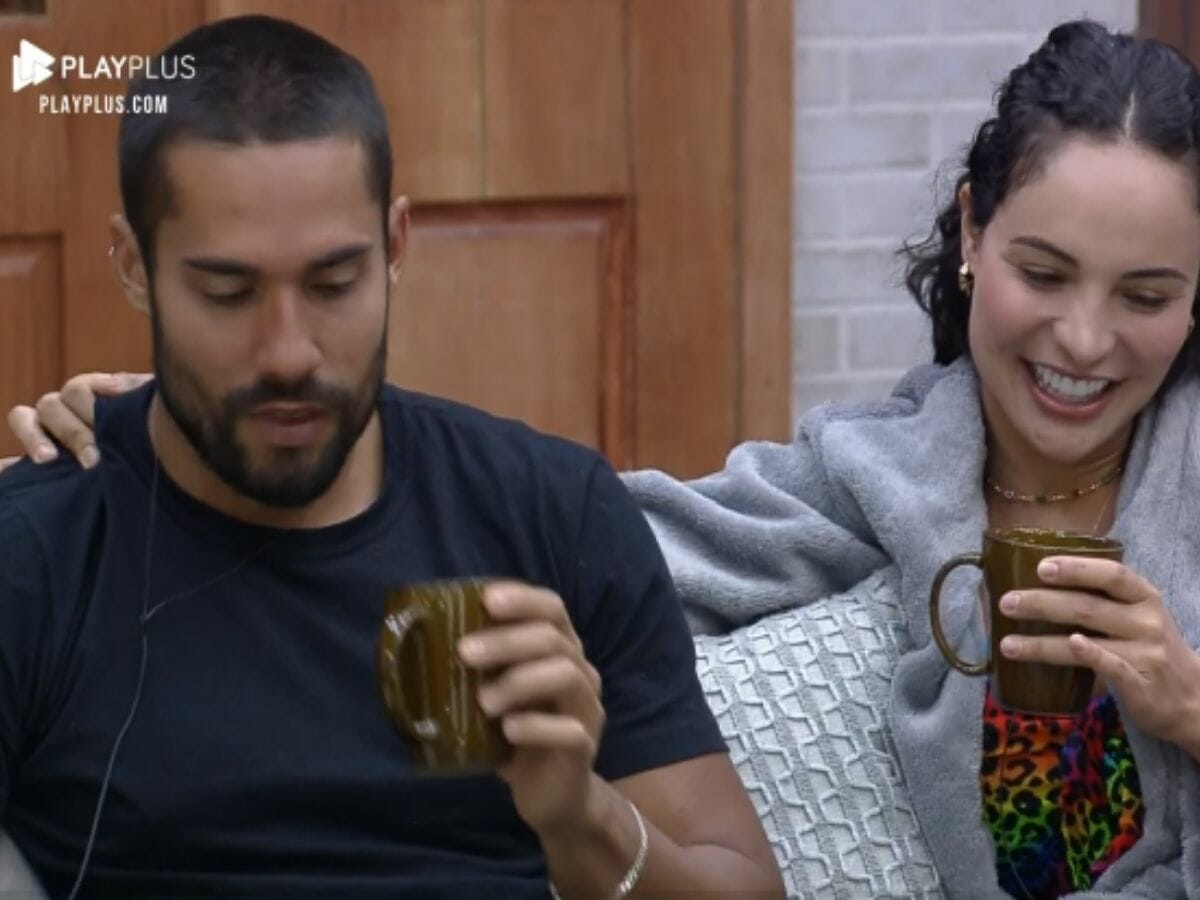 Bill Araújo e Aline Mineiro em A Fazenda 13