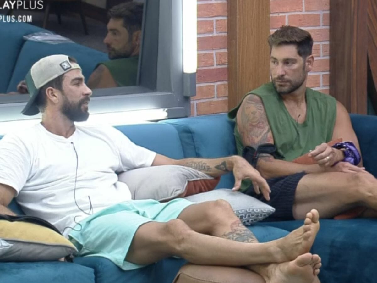 Erasmo Viana e Victor Pecoraro em A Fazenda 13