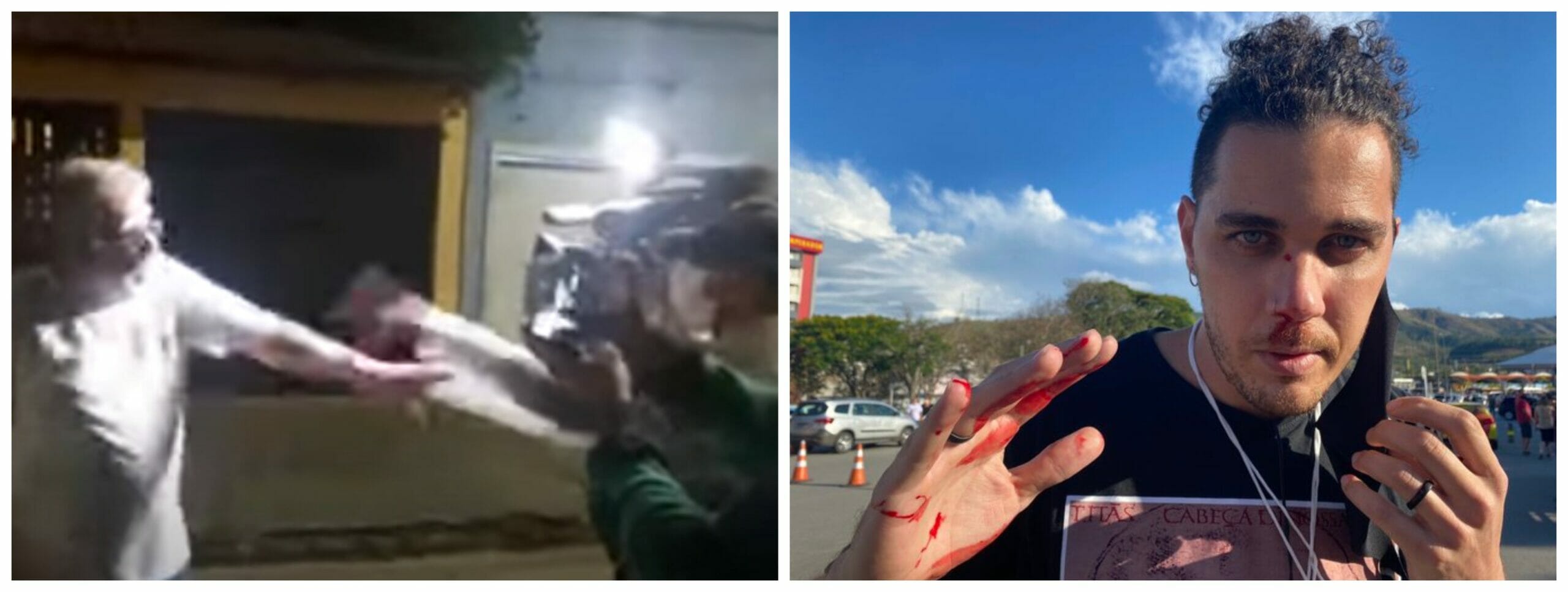 Agressões a TVs
