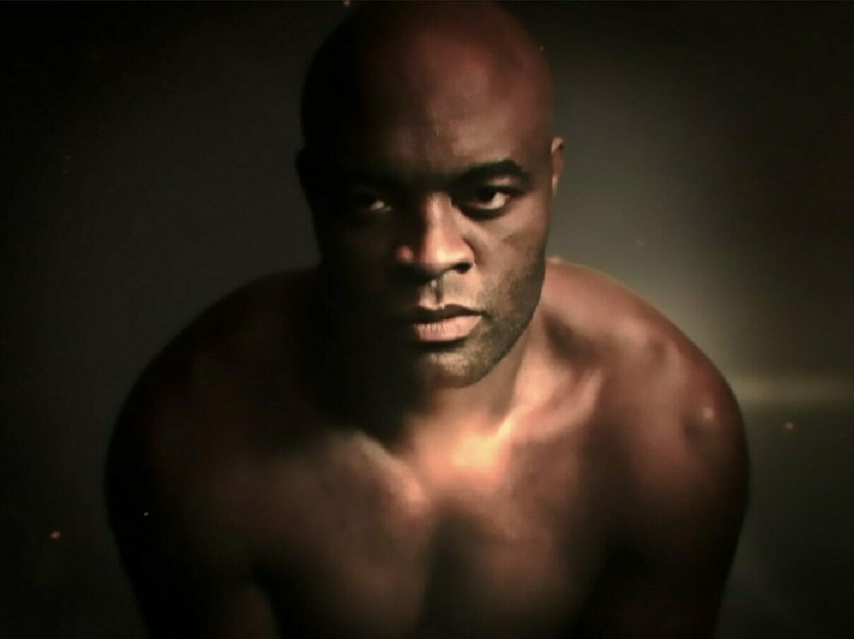 O lutador Anderson Silva (Reprodução/Globo)