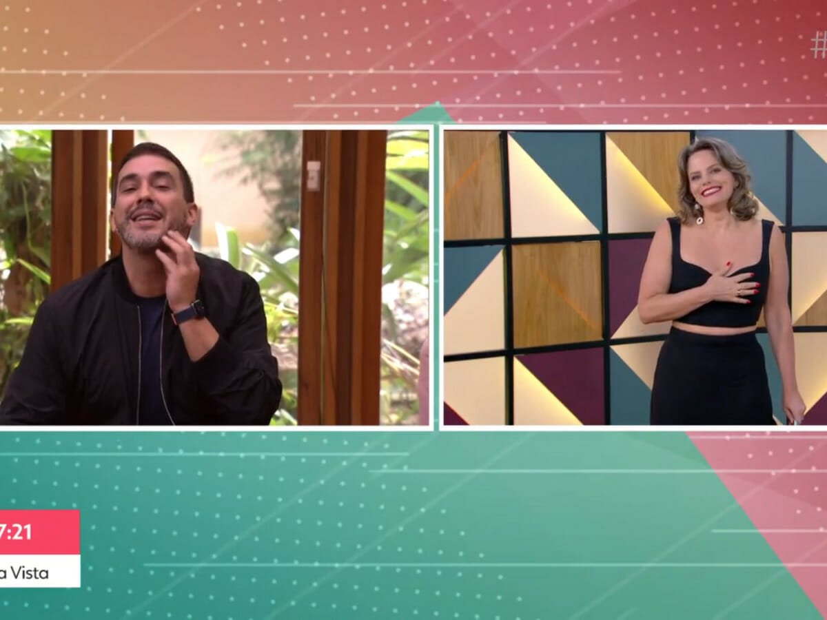 André Marques e Maria Cândida no É de Casa