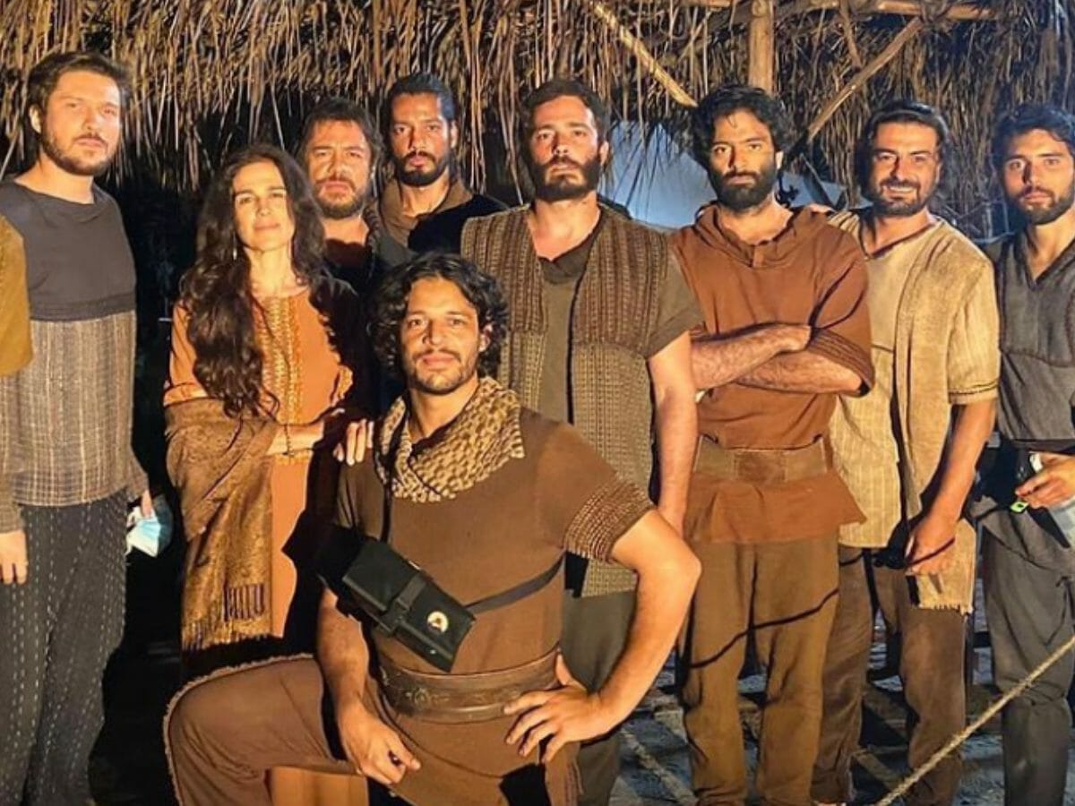 Atores que interpretam os filhos de Jacó Israel (Reprodução Instagram)