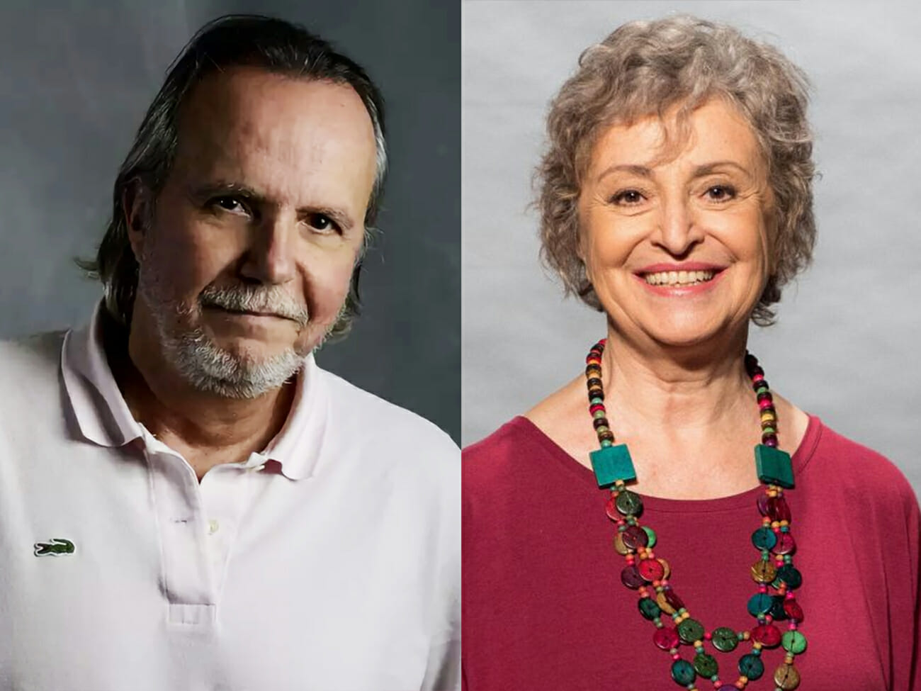 Tato Gabus Mendes e Ana Lúcia Torre