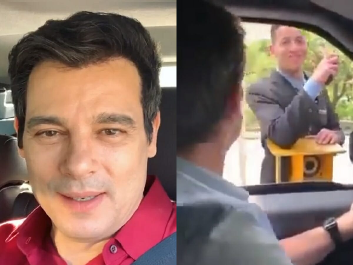 Celso Portiolli fez brincadeira na Globo