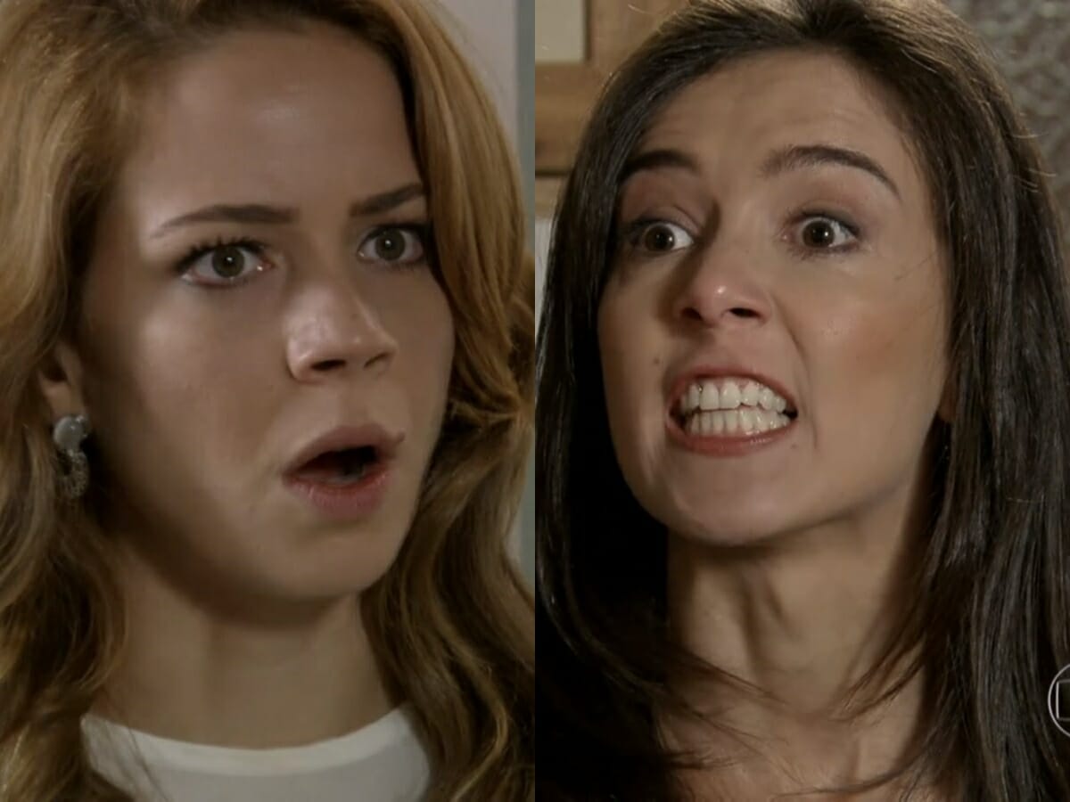 Cristina (Leandra Leal) e Cora (Marjorie Estiano) de Império
