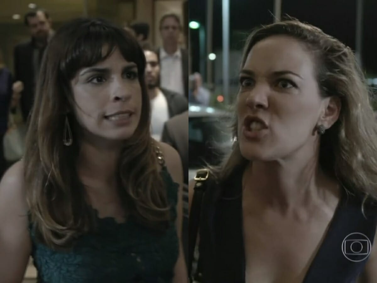 Danielle (Maria Ribeiro) e Amanda (Adriana Birolli) de Império