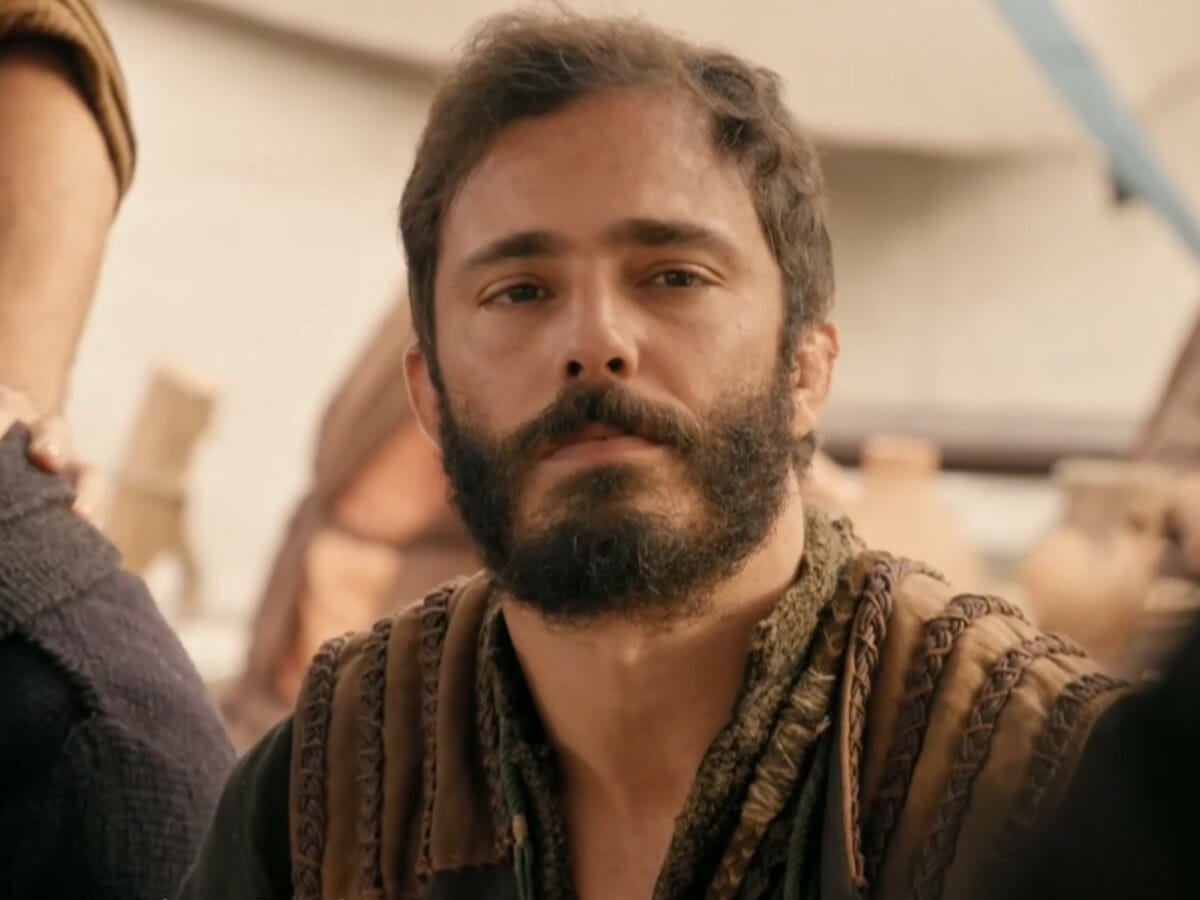 Judá (Thiago Rodrigues) em Gênesis (Reprodução/Globo)
