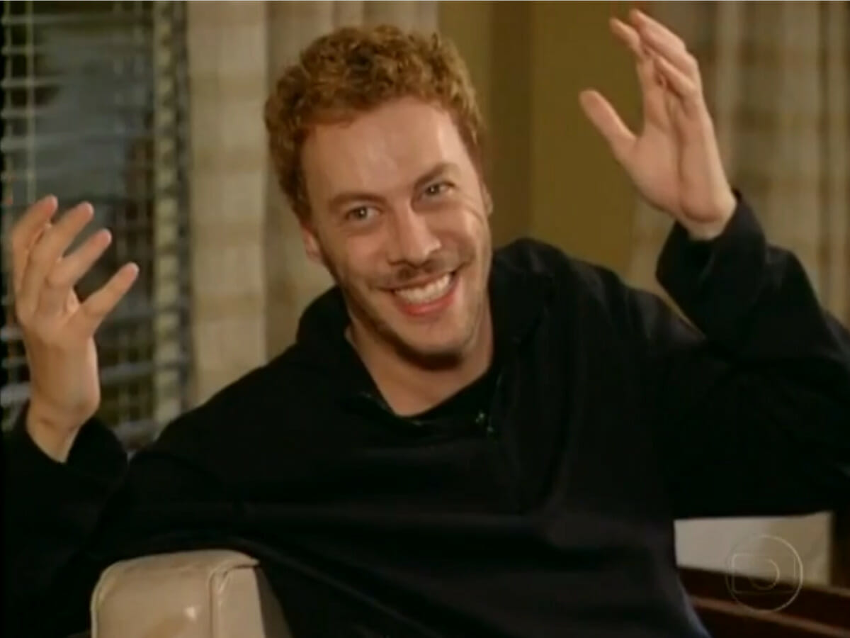 Tony (Guilherme Weber) em Da Cor do Pecado (Reprodução/Globo)