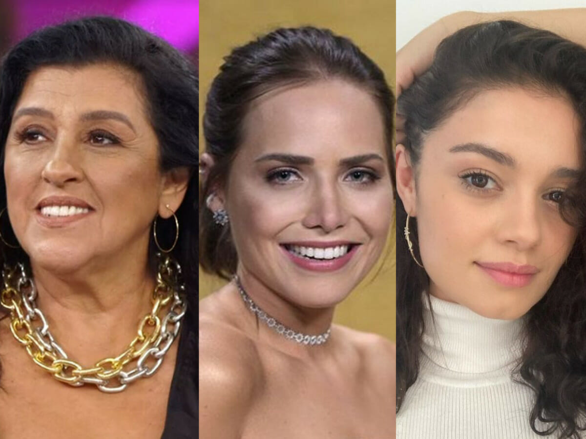 Regina Casé, Letícia Colin e Sophie Charlotte, as protagonistas de Olho por Olho (Reprodução)