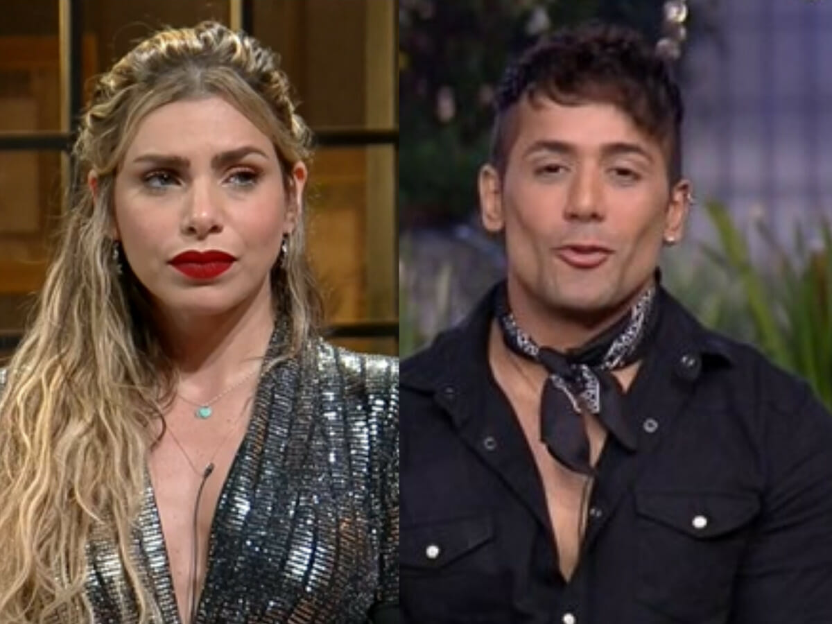 Erika e Tiago em A Fazenda 13 (Reprodução/Record TV)