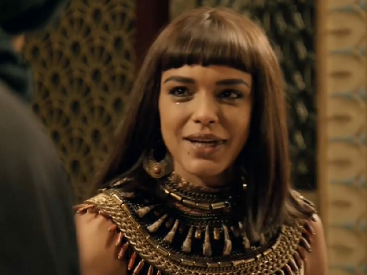 Kamesha (Kizi Vaz) em Gênesis (Reprodução/Record TV)