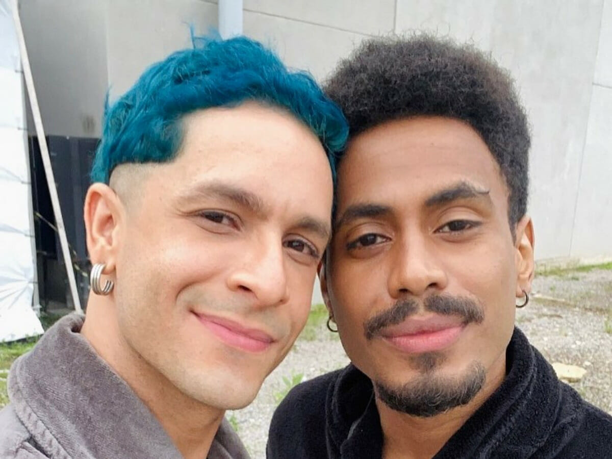 Rainer Cadete e Ícaro Silva (Reprodução/Facebook)