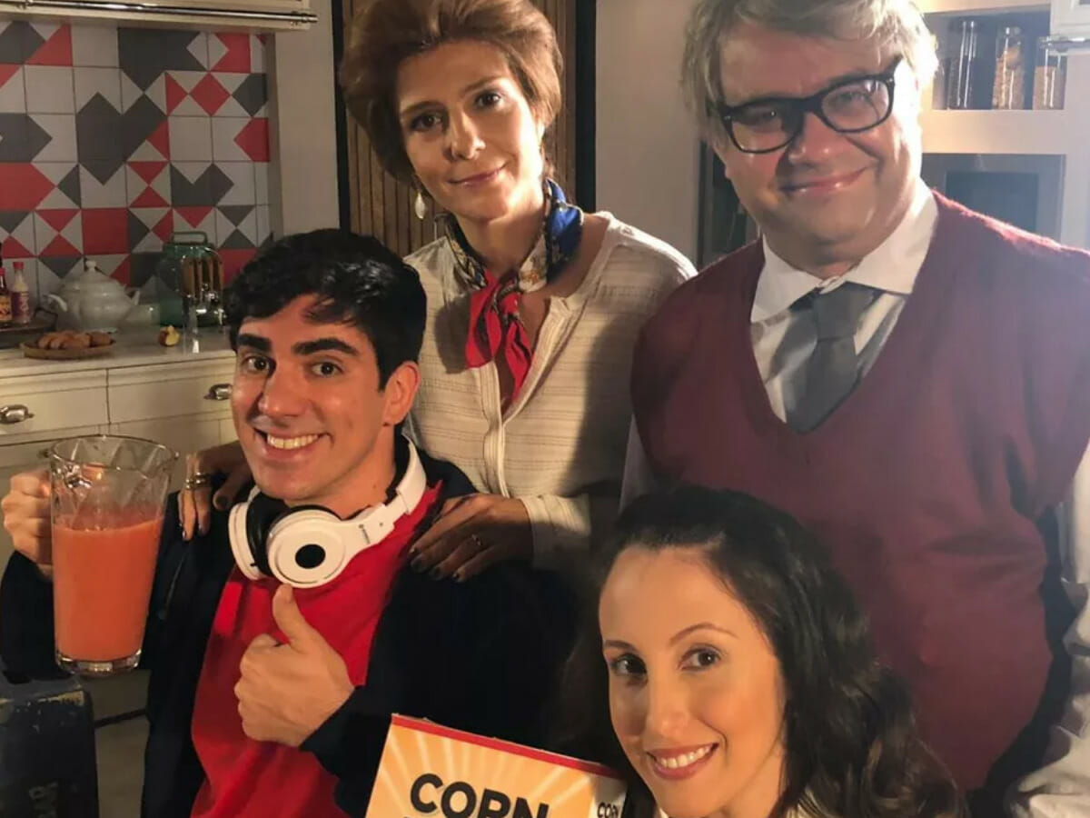 Elenco do antigo Tá no Ar, da Globo (Reprodução/Globo)