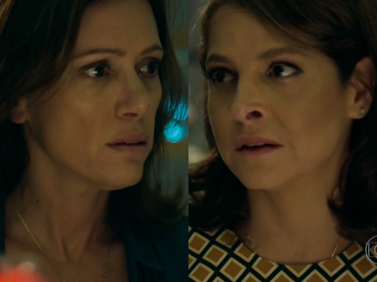 Darlene (Bel Kutner) e Carolina (Drica Moraes) em Verdades Secretas (Reprodução/Globo)