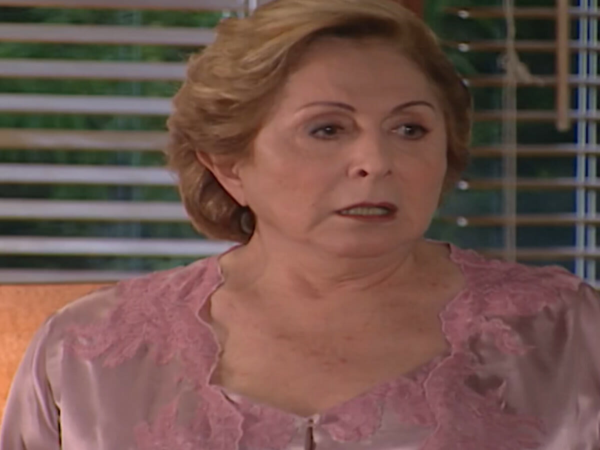 Germana (Aracy Balabanian) em Da Cor do Pecado (Reprodução/Globo)