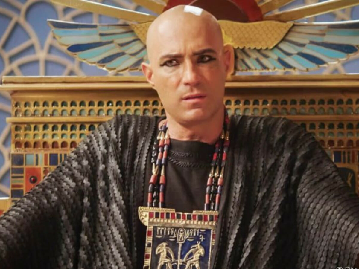 Sheshi (Fernando Pavão) em Gênesis (Reprodução/Record TV)