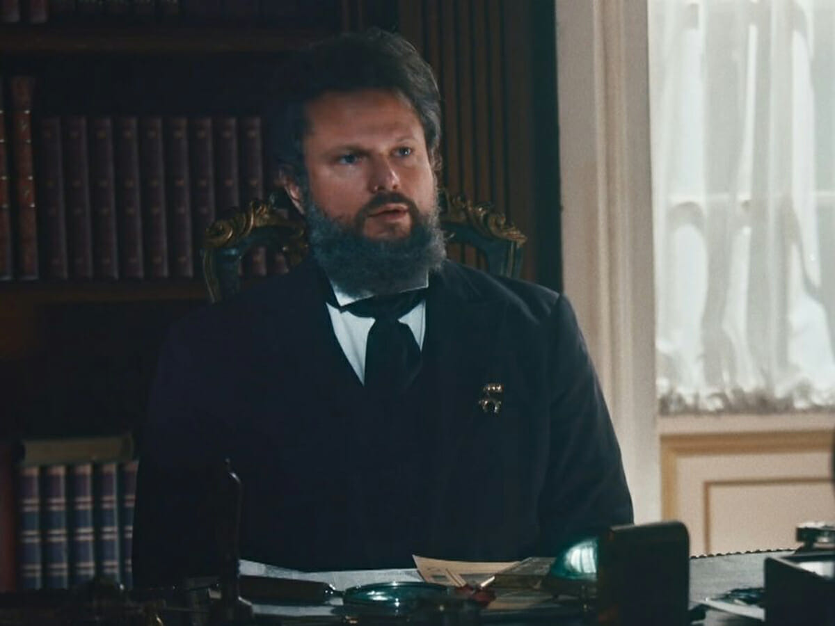 Dom Pedro II (Selton Mello) em Nos Tempos do Imperador