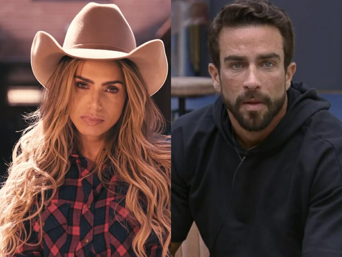 Erika Schneider e Erasmo Viana, participantes de A Fazenda 13